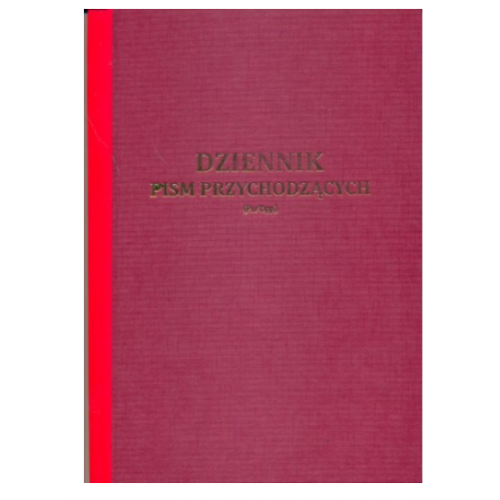 Dziennik pism przychodzących PU/DPP-1