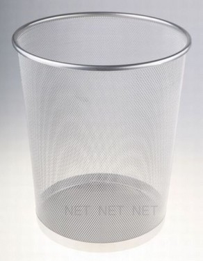 Kosz na papier Net L5001 srebrny