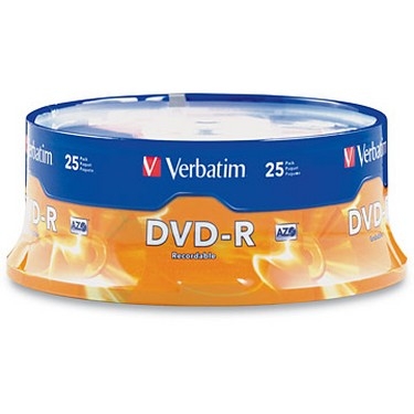 Płyty DVD-R Verbatim 4,7GB 16X '25