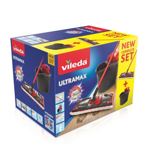 Mop Vileda Ultramax z wiadrem bez pedała