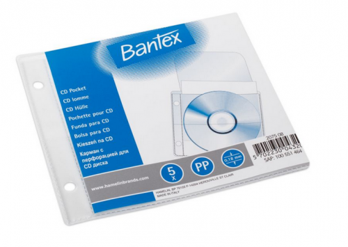 Koszulki na CD Bantex '5