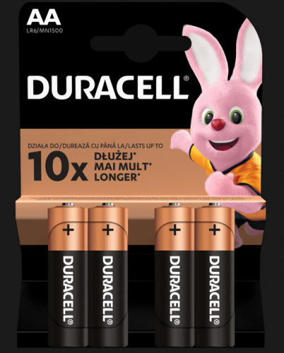 Bateria Duracell AA LR06 '4
