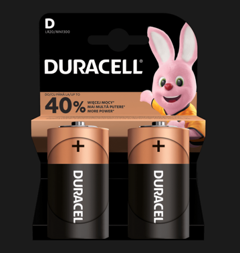 Bateria Duracell LR20 '2