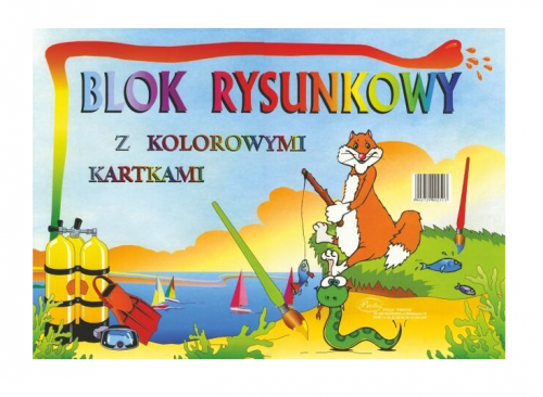 Blok rysunkowy Protos A3 kolor