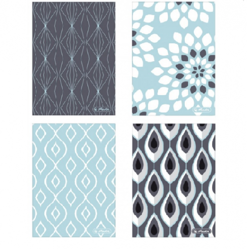 Brulion Herlitz A4/96k kratka Modern Living