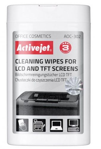 Chusteczki czyszczące ACJ LCD/TFT AOC-302 '100