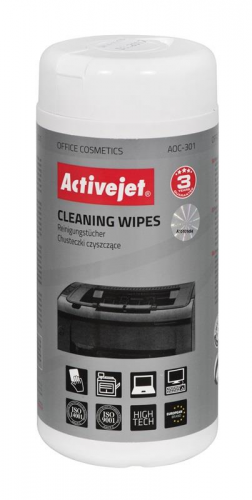 Chusteczki czyszczące uniwersalne ACJ AOC-301 '100