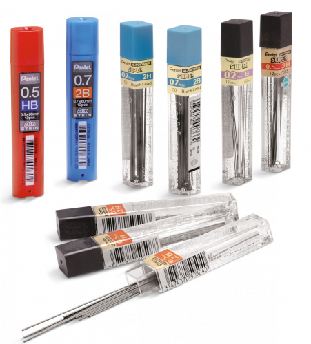 Grafity do ołówka Pentel 0,7 HB