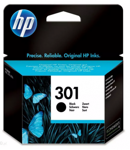 Tusz HP 301 black