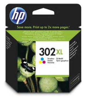 Tusz HP 302XL color