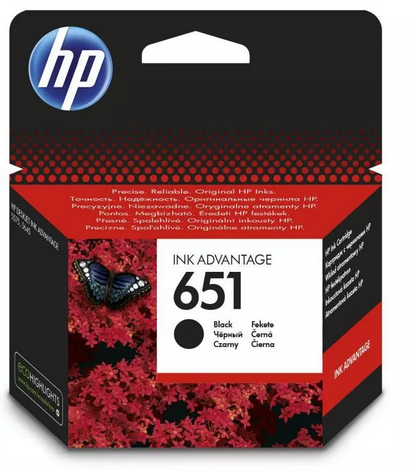 Tusz HP 651 black