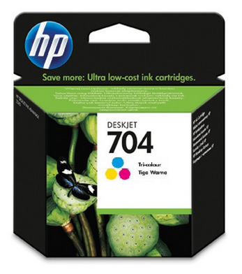 Tusz HP 704 color