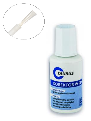 Korektor w płynie Taurus TK320 pędzelek