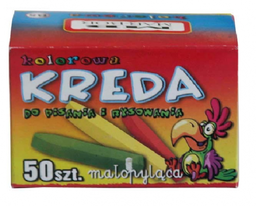 Kreda szkolna Mar-Bor B-5 mix '50