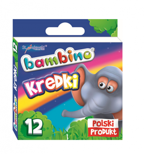 Kredki glinkowe Bambino '12