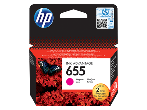 Tusz HP 655 magenta