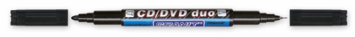 Marker do CD/DVD Granit Piccolo Duo dwustronny czarny