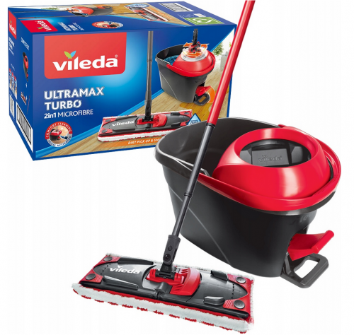 Mop Vileda Ultramax z wiadrem z pedałem
