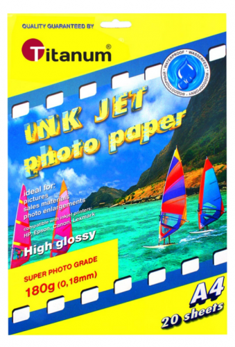 Papier fotograficzny Titanum 180g '20