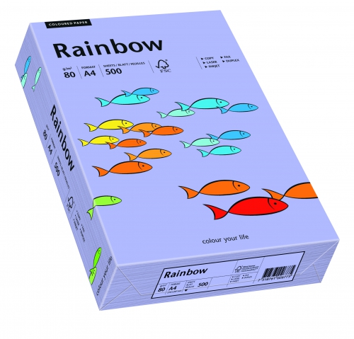 Papier ksero Rainbow A4 80g nr 60 fioletowy
