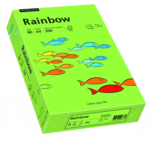 Papier ksero Rainbow A4 80g nr 76 zielony
