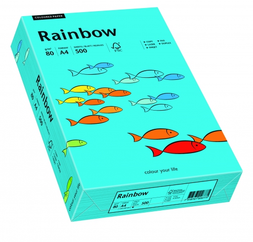 Papier ksero Rainbow A4 80g nr 87 niebieski