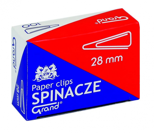 Spinacz Grand trójkątny 28mm