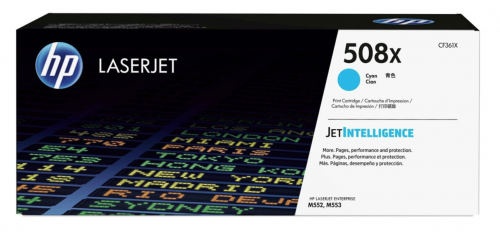 Toner HP 508X CF361X cyan