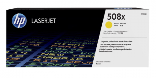 Toner HP 508X CF362X yellow