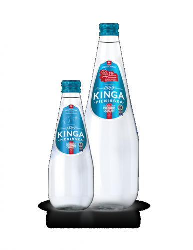 Woda Kinga Pienińska niegazowana 0,3l szklana butelka