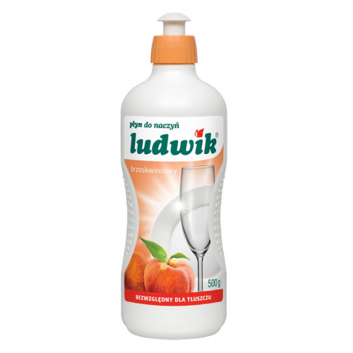 Płyn do naczyń Ludwik 450ml brzoskwinia