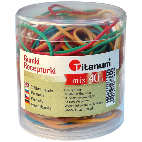 Gumka recepturka Titanum 40g mix