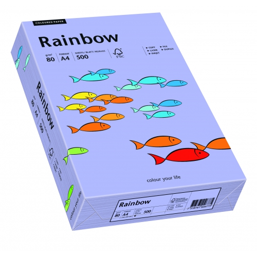 Papier ksero Rainbow A4 80g nr 60 fioletowy