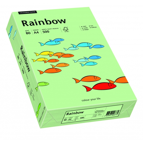 Papier ksero Rainbow A4 80g nr 75 zielony