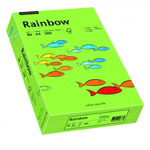 Papier ksero Rainbow A4 80g nr 76 zielony
