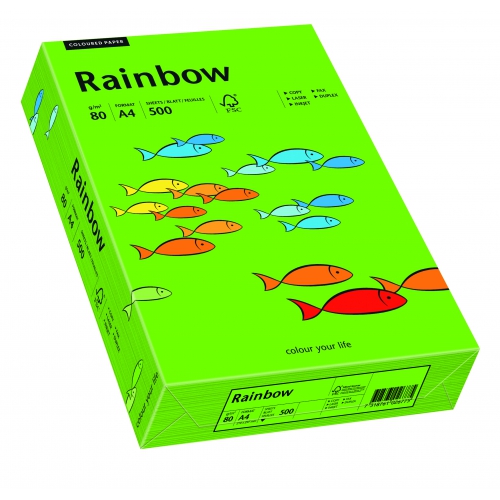 Papier ksero Rainbow A4 80G nr 78 zielony