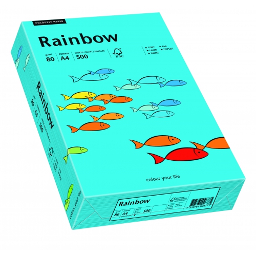 Papier ksero Rainbow A4 80g nr 87 niebieski