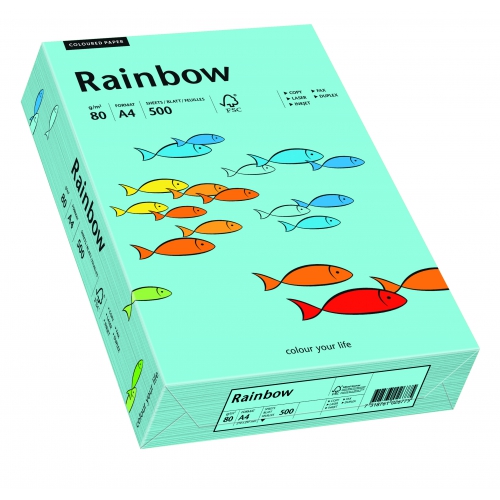 Papier ksero Rainbow A4 80g nr 84 niebieski