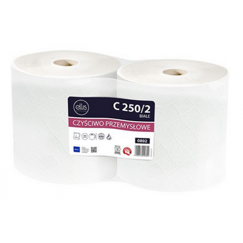 Ręcznik przemysłowy Ellis C250/2 biały