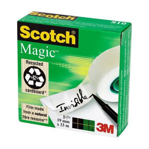 Taśma klejąca Scotch Magic 810 19X33