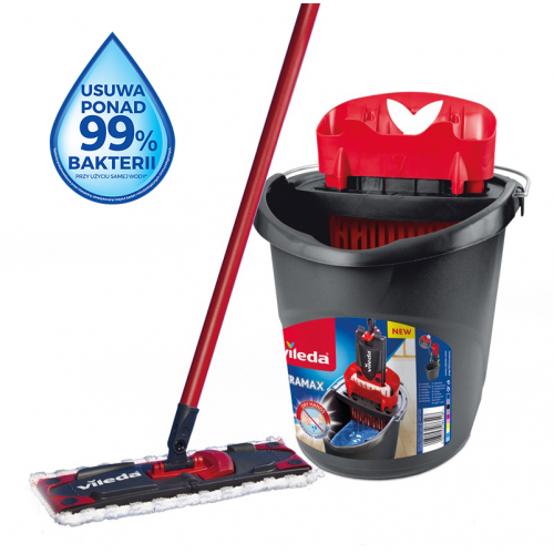 Mop Vileda Ultramax z wiadrem bez pedała