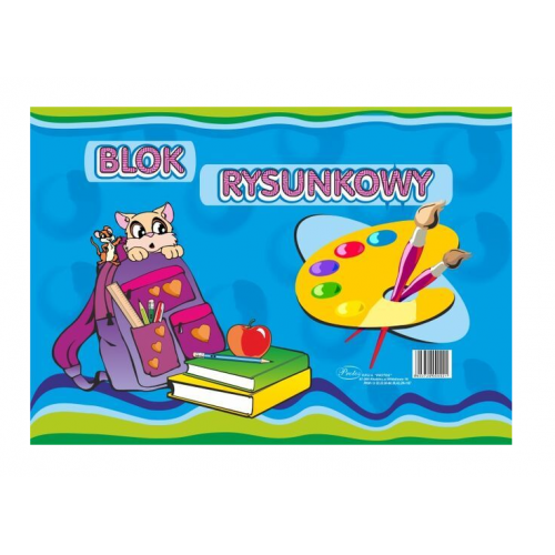 Blok rysunkowy Protos A4 biały