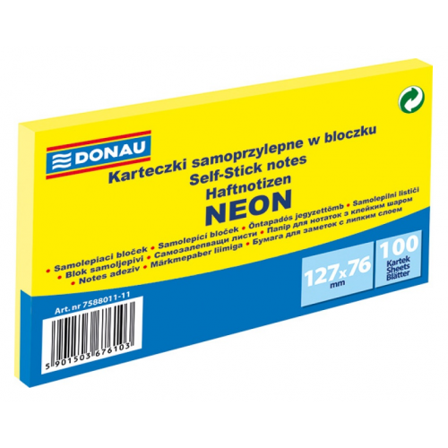 Notes samoprzylepny Donau 127x76